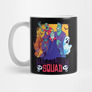 Halloween Monster Squad Shirt Mug